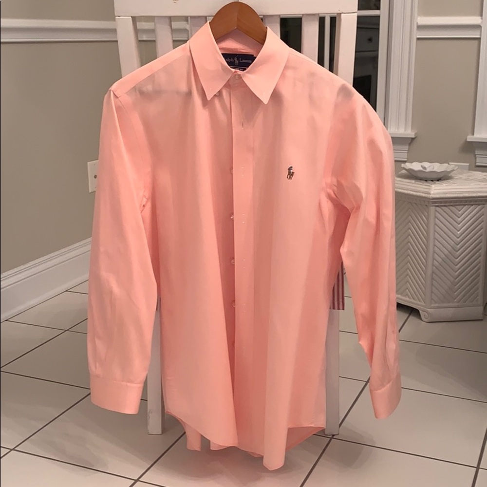 Ralph Lauren Classic Fit Button-Down Collar Shirt - Picture 1 of 7